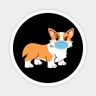 Pembroke Corgi Quarantine Mode Magnet